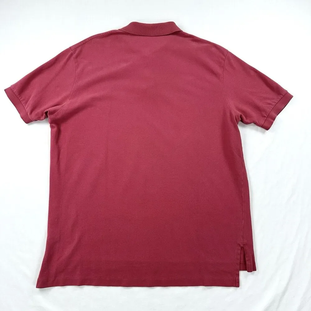 Polo Ralph Lauren Polo Shirts Mens XL Pique Knit Short Sleeve Preppy Lot of 3